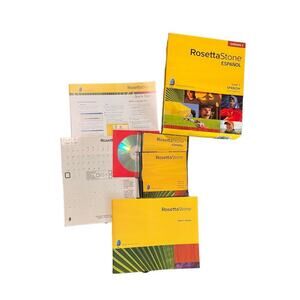 Rosetta Stone, Spanish, Version 3, Level 1
